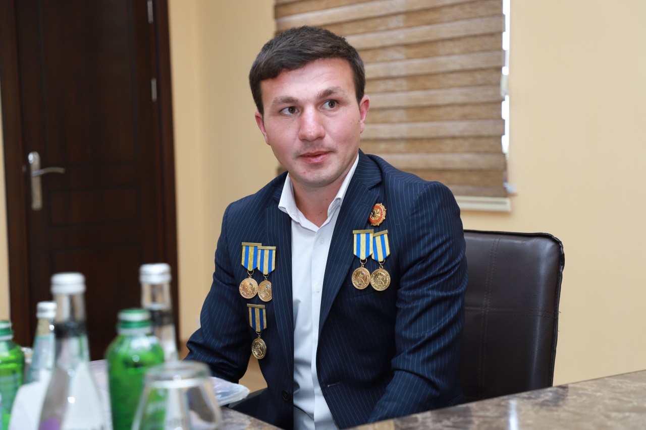 Xidmət rəisi vətəndaşların müraciətlərini dinlədi - FOTOLAR